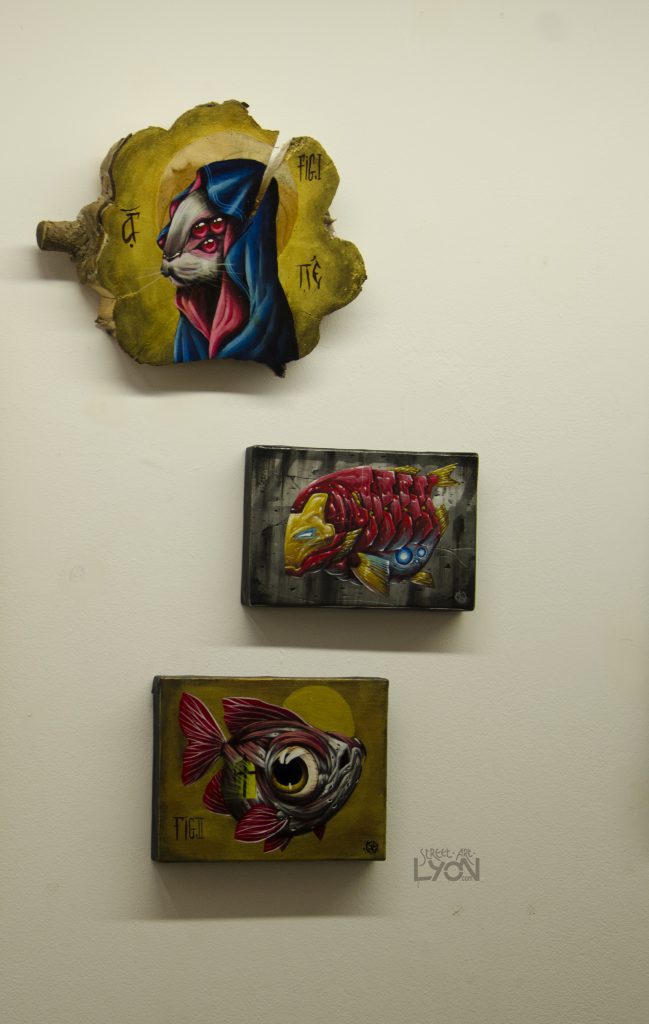 Veks Van Hillik chez Spacejunk Lyon rue des capucins dans le 1e.