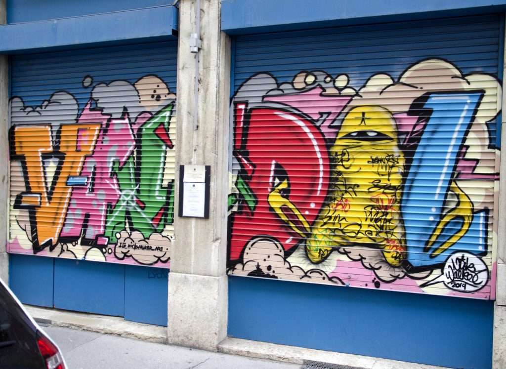 Nick Walker Art rue Pierre Corneille, Lyon 6e