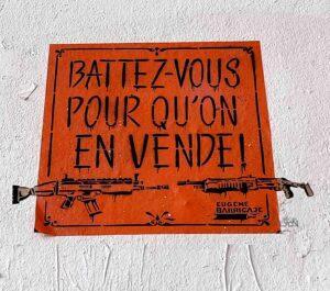 Eugène Barricade rue neyret, Lyon 1er