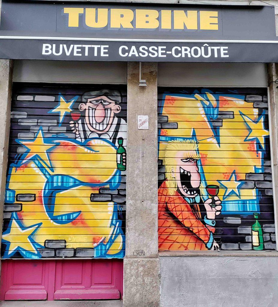 Syone à la turbine bar lyon avenue Jean Jaures, Lyon 7e