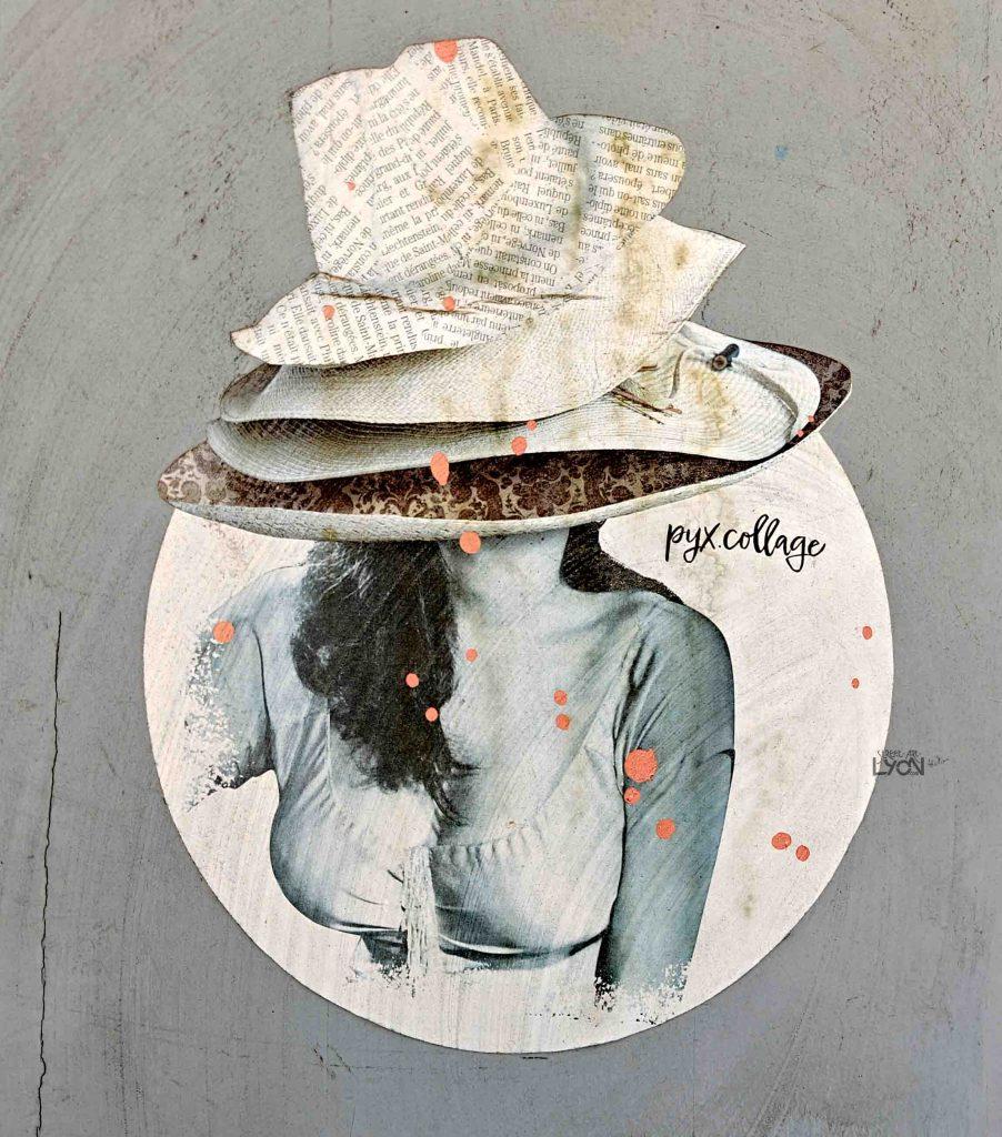 pyx.collage, rue des 4 chapeaux, Lyon 2e